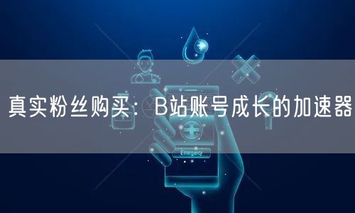 真实粉丝购买：B站账号成长的加速器