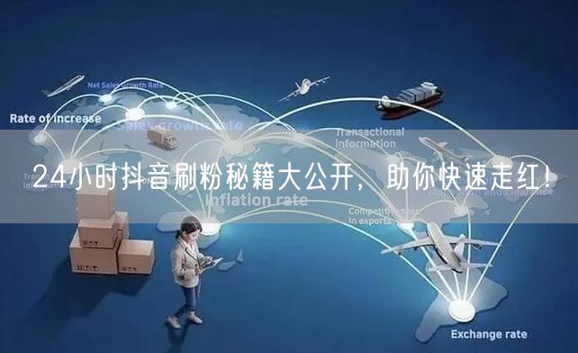 24小时抖音刷粉秘籍，助你快速涨粉走红！