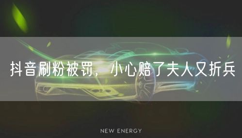 抖音刷粉风险大：平台处罚严，账号安全岌岌可危