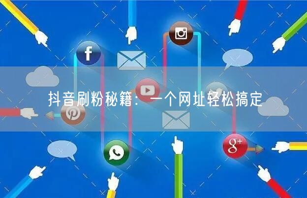 抖音刷粉秘籍：一个网址轻松搞定