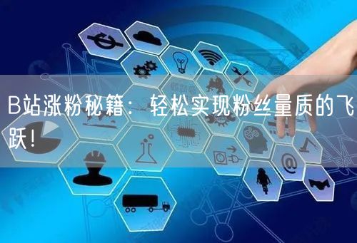 B站涨粉秘籍：轻松实现粉丝量质的飞跃！