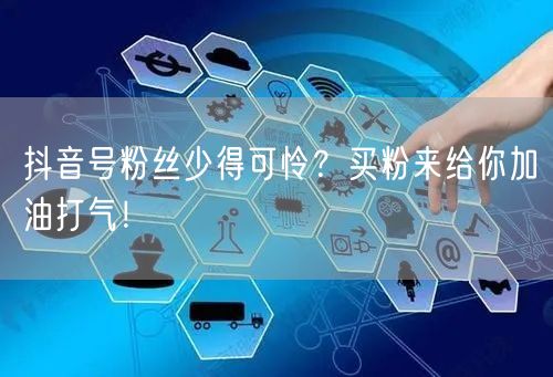 抖音号粉丝少得可怜？买粉来给你加油打气！