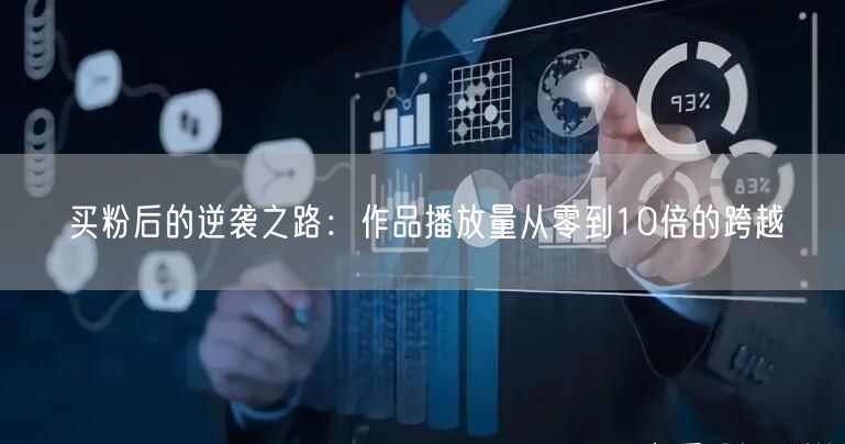 买粉后的逆袭之路：作品播放量从零到10倍的跨越