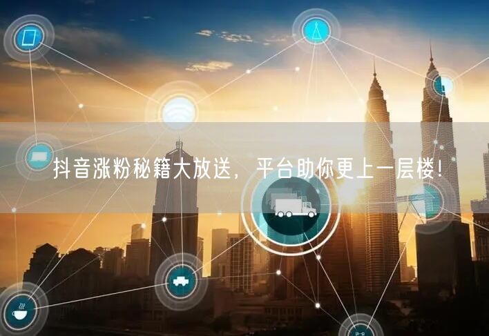 抖音涨粉秘籍大放送，平台助你更上一层楼！