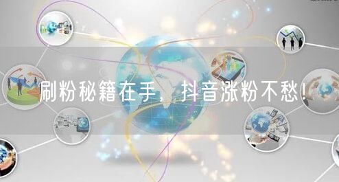刷粉秘籍在手，抖音涨粉不愁！