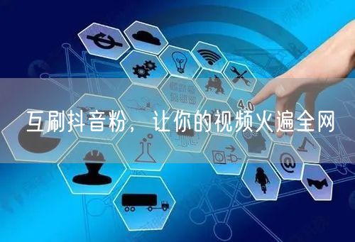 互刷抖音粉，让你的视频火遍全网