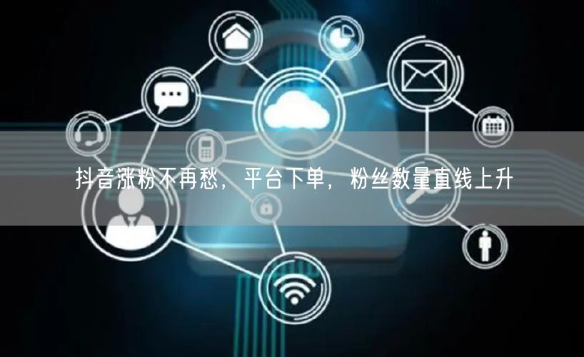 抖音涨粉不再愁，平台下单，粉丝数量直线上升