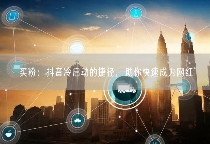 买粉：抖音冷启动的捷径，助你快速成为网红