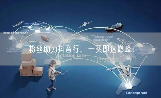粉丝助力抖音行，一买即达巅峰！