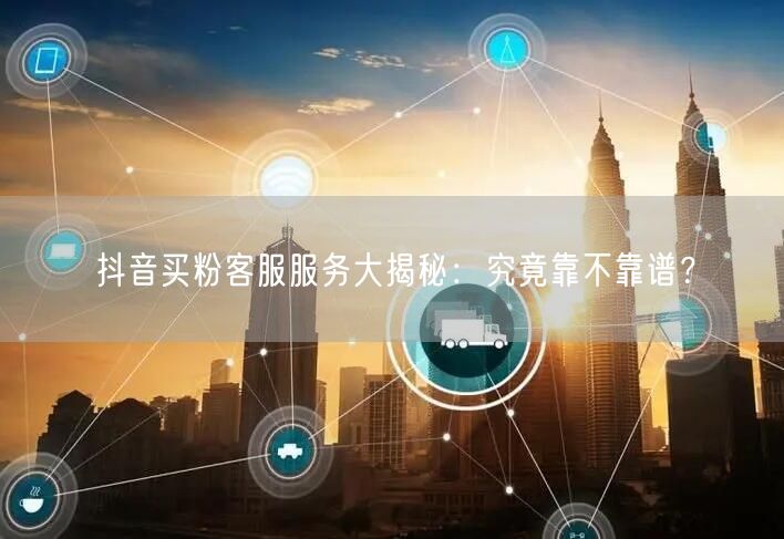 抖音买粉客服服务大揭秘：究竟靠不靠谱？