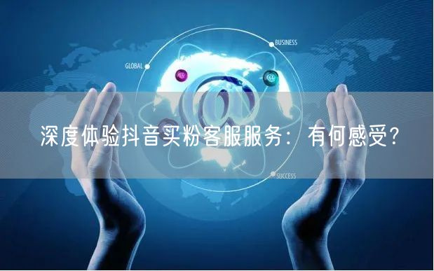 深度体验抖音买粉客服服务：有何感受？