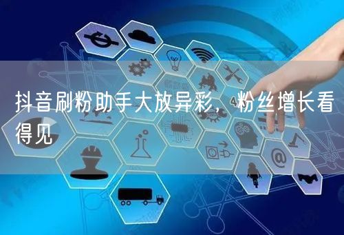 抖音刷粉助手大放异彩，粉丝增长看得见