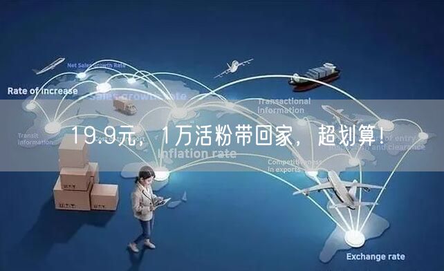 19.9元，1万活粉带回家，超划算！