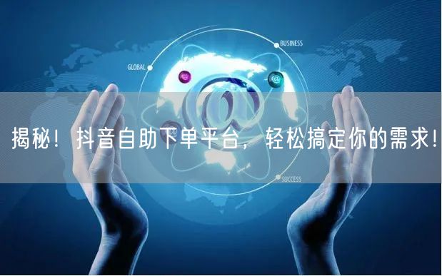 揭秘！抖音自助下单平台，轻松搞定你的需求！