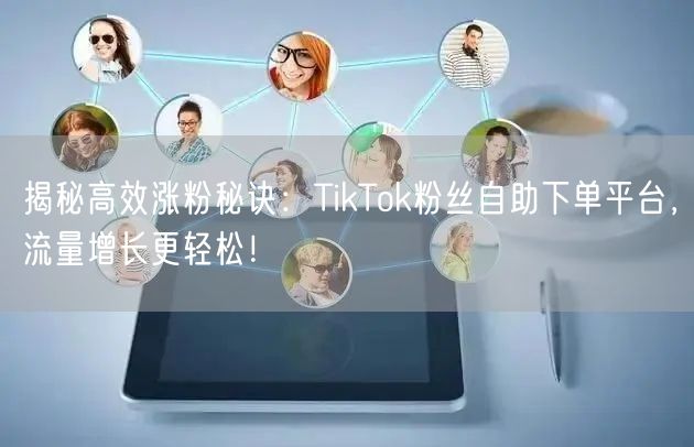 揭秘高效涨粉秘诀：TikTok粉丝自助下单平台，流量增长更轻松！