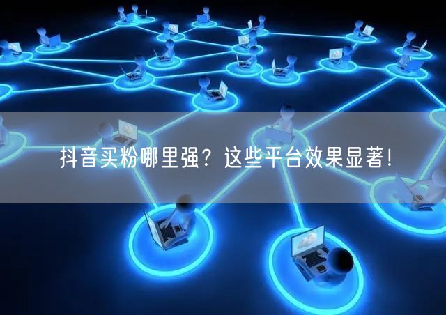 抖音买粉哪里强？这些平台效果显著！