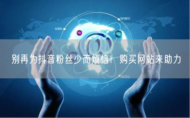 别再为抖音粉丝少而烦恼！购买网站来助力